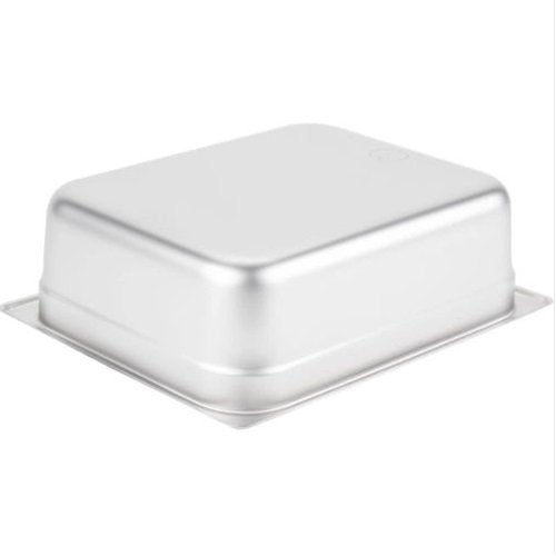 Inserto Contenedor Acero Inoxidable Medio de 4 Pulgadas de Profundidad Modelo Anti-Atascos