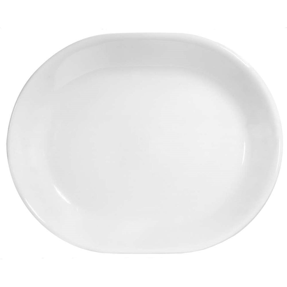 Corelle Livingware Dinnerware Set, Winter Frost White