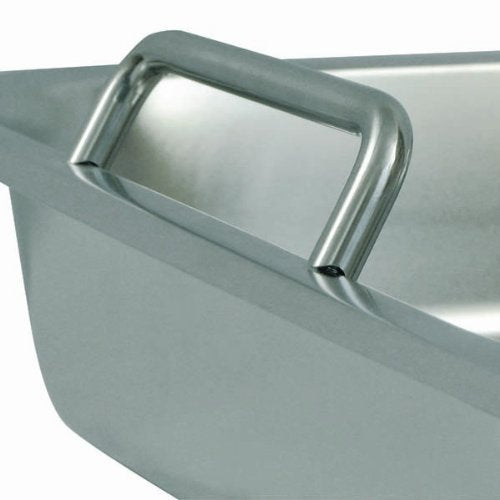 Get-A-Grip C-2080B - Chafer con asas para sartén de alimentos, acero inoxidable, 8 cuartos de galón