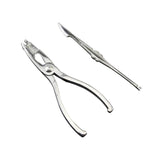 Seafood Tools Set, Chrome Plated Zinc Alloy Lobster Openers, Crab Shells and Nuts Cracking,Stainless Steel, Seafood Crackers Forks Nut Cracker Set
