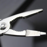 Seafood Tools Set, Chrome Plated Zinc Alloy Lobster Openers, Crab Shells and Nuts Cracking,Stainless Steel, Seafood Crackers Forks Nut Cracker Set