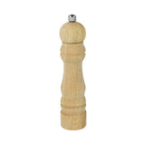 Metaltex - Molinillo de especias con molinillo de cerámica de madera de hule, 17 cm, color café