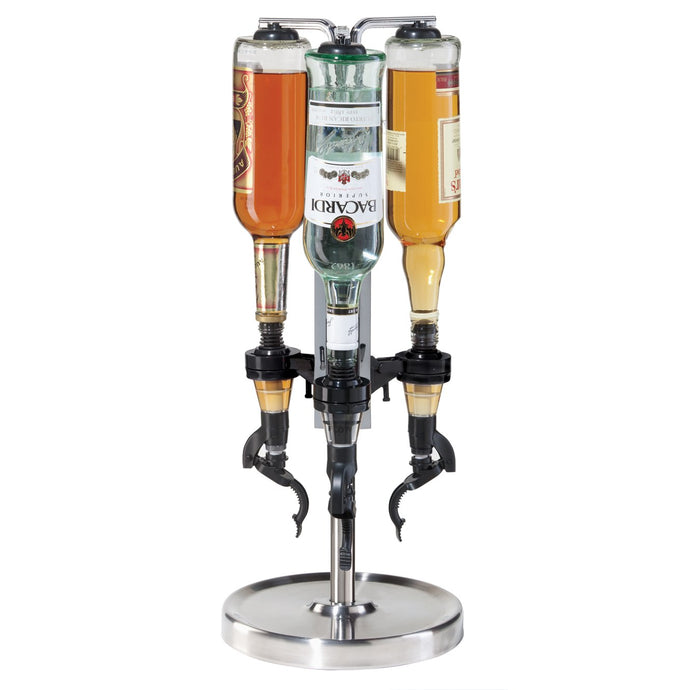 Oggi Professional 3-bottle rotatorio Dispensador de licores