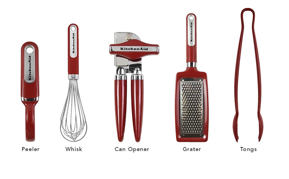 KitchenAid 15-Piece Tools and Gadget Set, Black