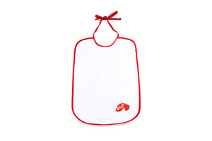 Fox Run - Pinzas de acero inoxidable para pescado, Cotton Lobster Bibs, Juego de 2, 1