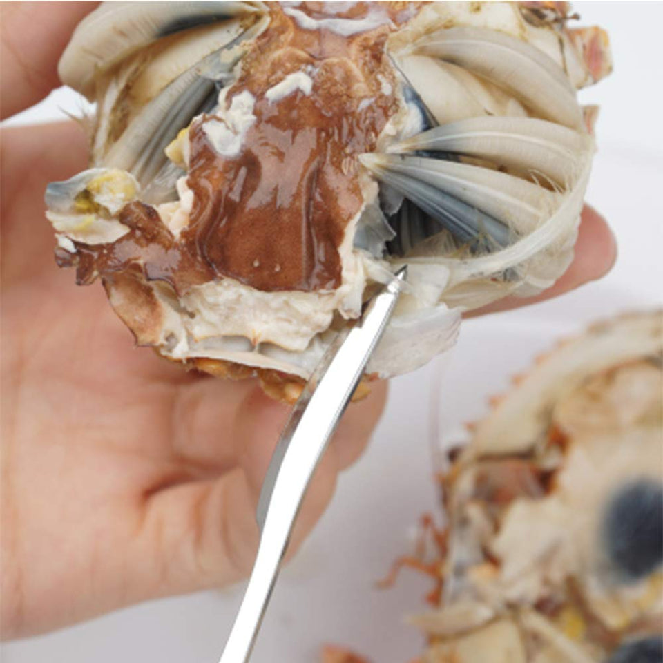 Seafood Tools Set, Chrome Plated Zinc Alloy Lobster Openers, Crab Shells and Nuts Cracking,Stainless Steel, Seafood Crackers Forks Nut Cracker Set