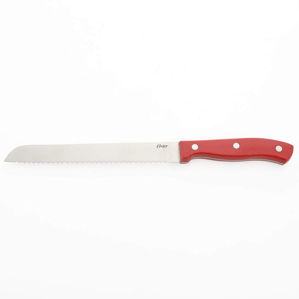Oster Baldwyn Santoku 2 piezas, acero inoxidable, Turquoise, 14 Piece Cutlery, 1