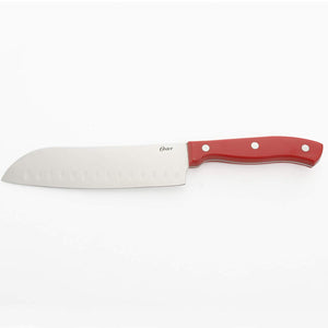 Oster Baldwyn Santoku 2 piezas, acero inoxidable, Turquoise, 14 Piece Cutlery, 1