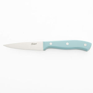 Oster Baldwyn Santoku 2 piezas, acero inoxidable, Turquoise, 14 Piece Cutlery, 1
