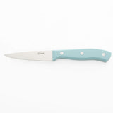 Oster Baldwyn Santoku 2 piezas, acero inoxidable, Turquoise, 14 Piece Cutlery, 1