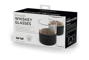 Conejo Congelable Whiskey anteojos, Vasos de Whisky, Transparente, 1