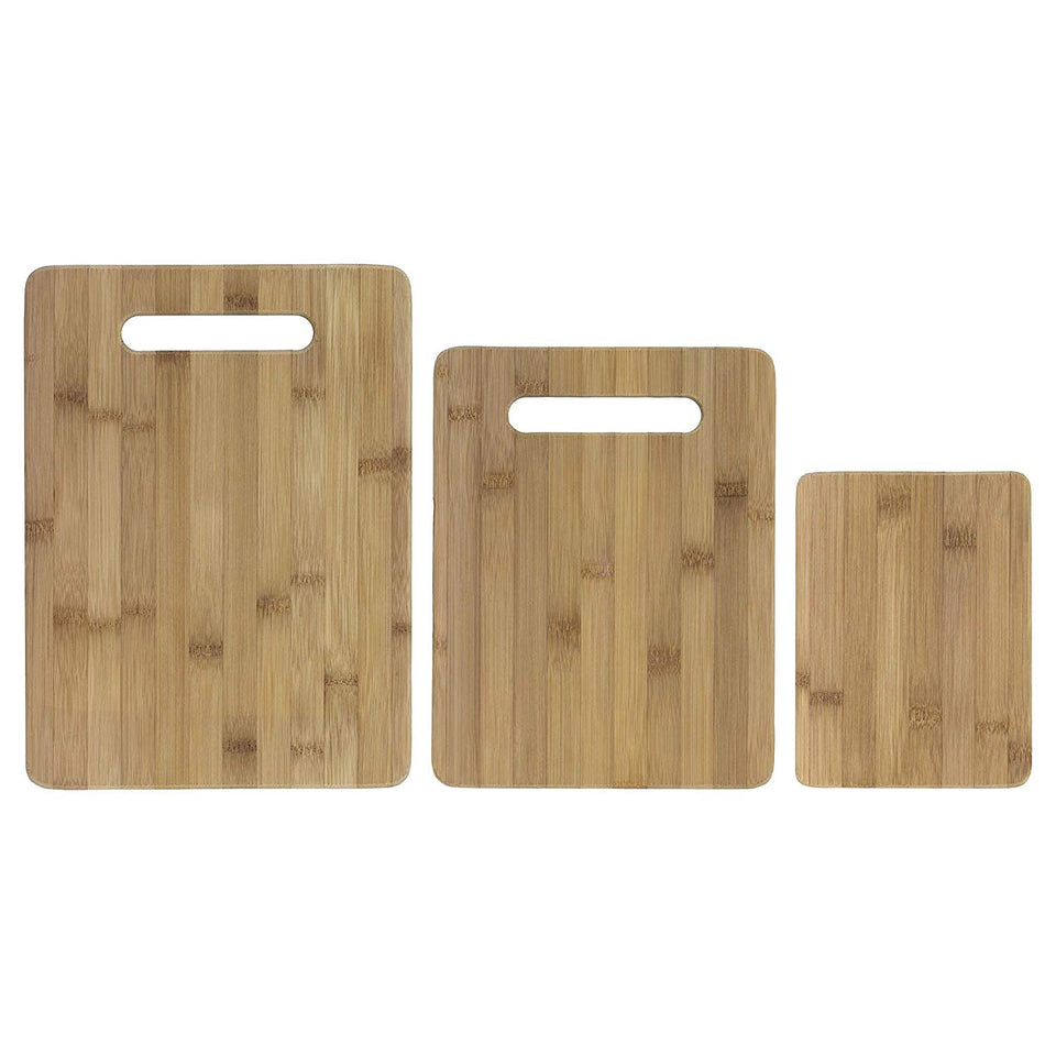 Totally Bamboo, Tabla de Cortar 20-7930, 3 Piezas
