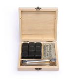 IgnisLife Premium Whiskey Stone Cooling Rocks Gift Set(Set of 9)-With Clip and Gift Bag