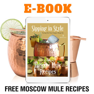 Moscow Mule tazas de cobre – Juego de 4 – 100% hecho a mano – apto para alimentos Pure de tazas de cobre sólido – juego de regalo de 16 oz con Bono: cóctel medidor pajitas y de cobre de alta calidad.