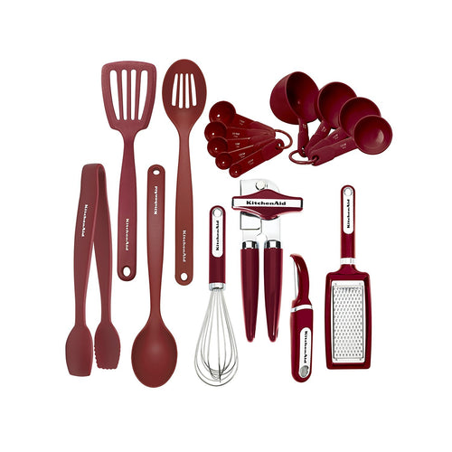 KitchenAid 15-Piece Tools and Gadget Set, Black