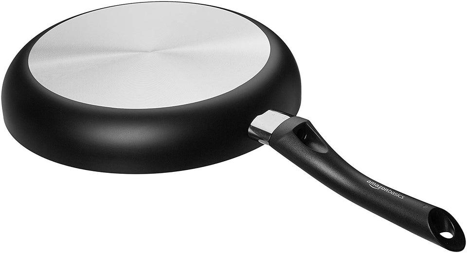 AmazonBasics Juego de ollas antiadherente, 8 piezas