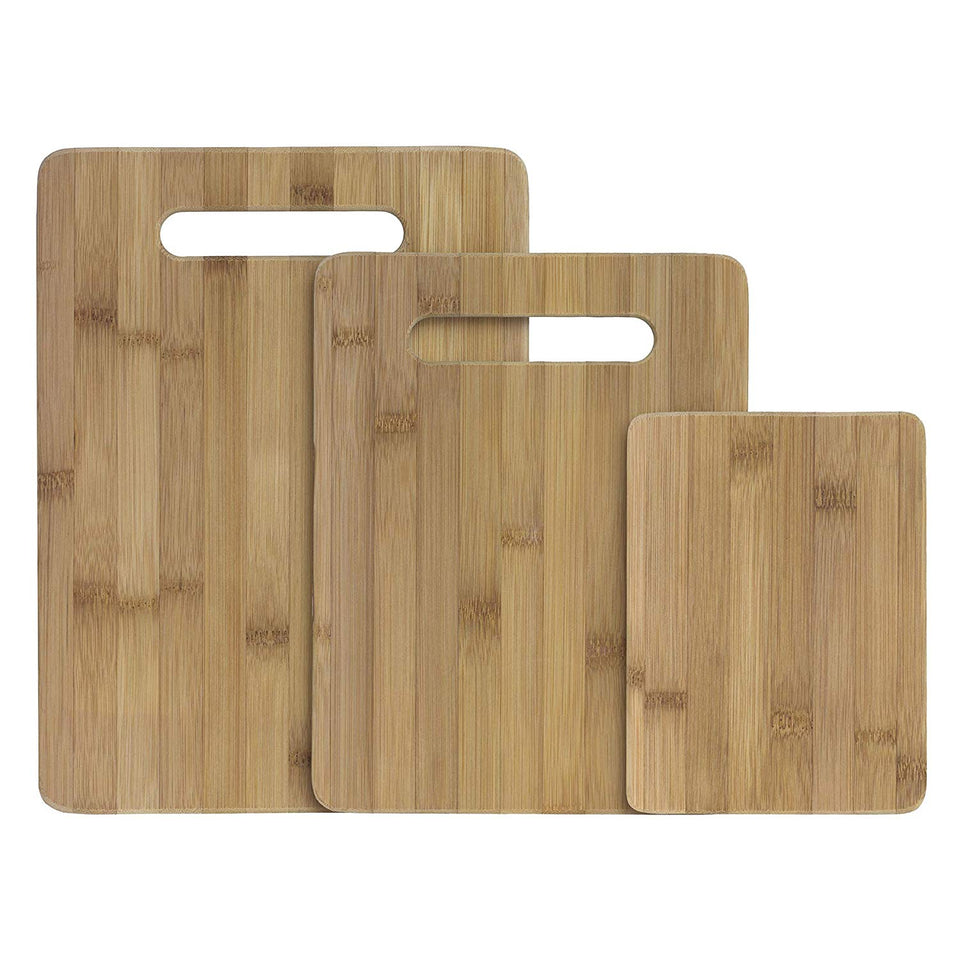 Totally Bamboo, Tabla de Cortar 20-7930, 3 Piezas