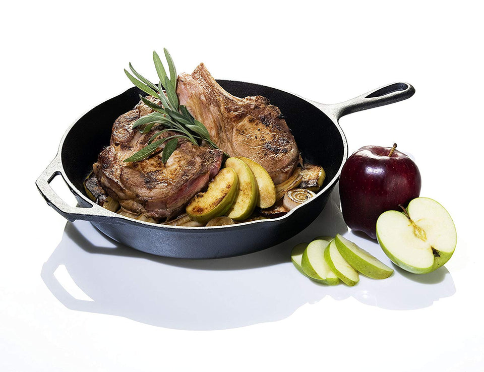 Lodge L10SK3BS Boy Scouts of America Pre-Seasoned Cast-Iron Skillet, 12-inch
