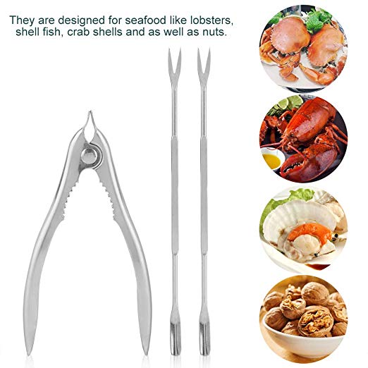 Kabalo 8-Piezas, Lobster And Crab Cracker Tool Set